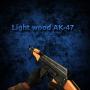скачать модель Light wood + Clean metal AK-47