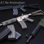 модель Default M4A1 Re-Animation
